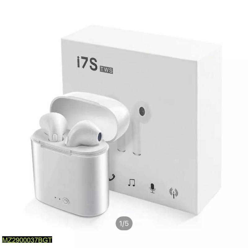 i7S TWS Wireless Twins Bluetooth Earbuds, Earpods, Wireless Handree, Wirele