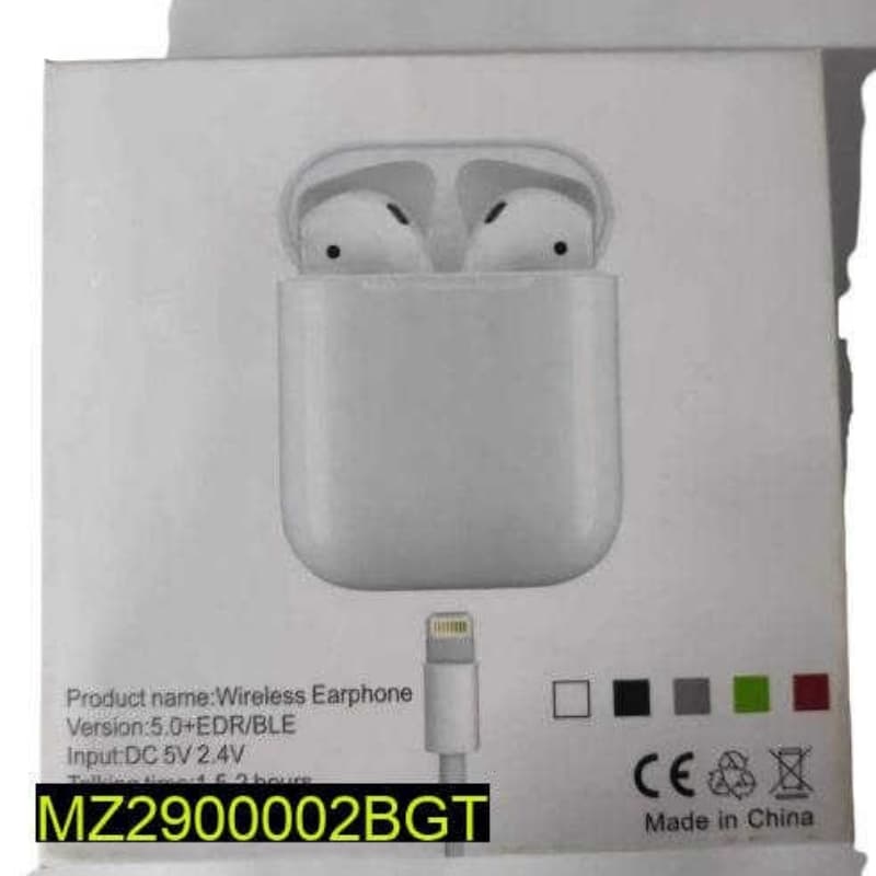 I12 Bluetooth Ipord 5.0, Earpods, Earbuds, Wireless Earphones.