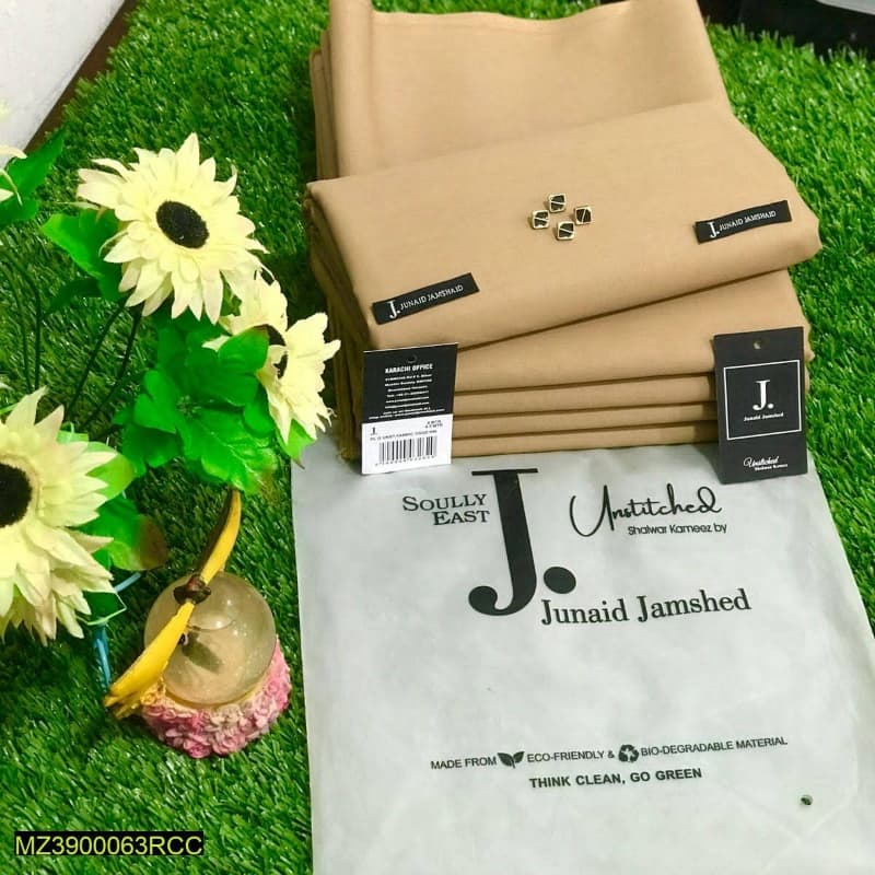 Inspired By Junaid Jasmshed J. , Men's Cotton Febric Unstitched
