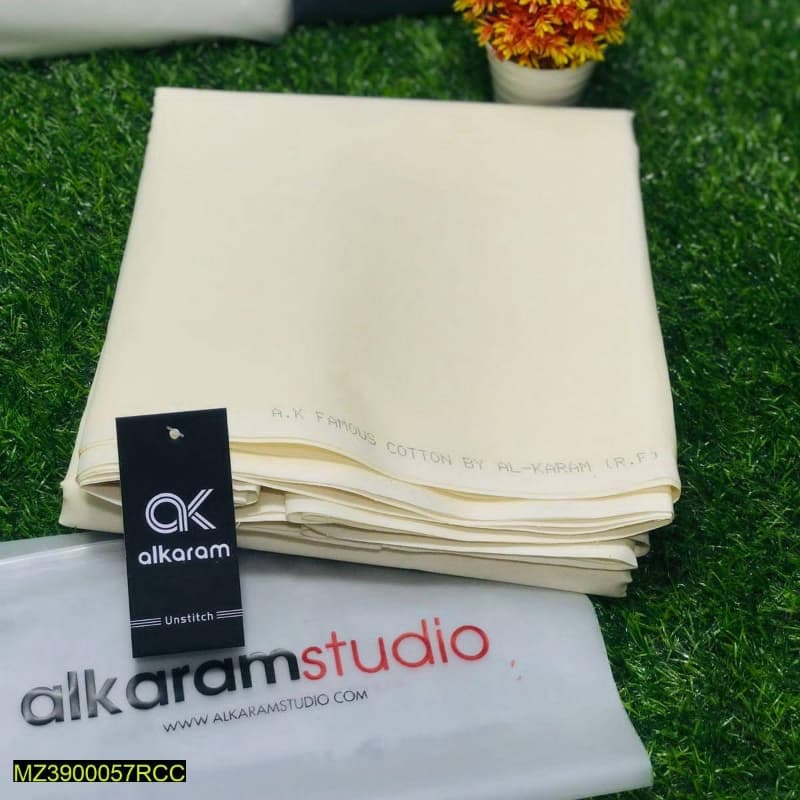 Inspired By Alkaram, Men's Cotton Febric Unstitched