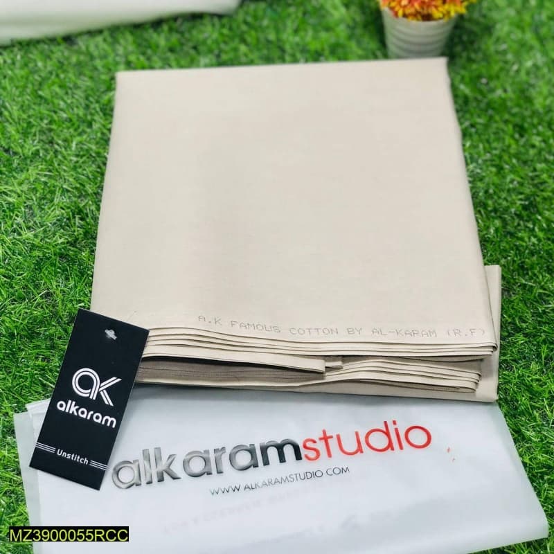 Inspired By Alkaram, Men's Cotton Febric Unstitched