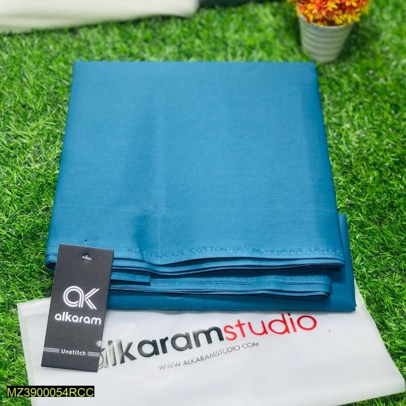 Inspired By Alkaram, Men's Cotton Febric Unstitched