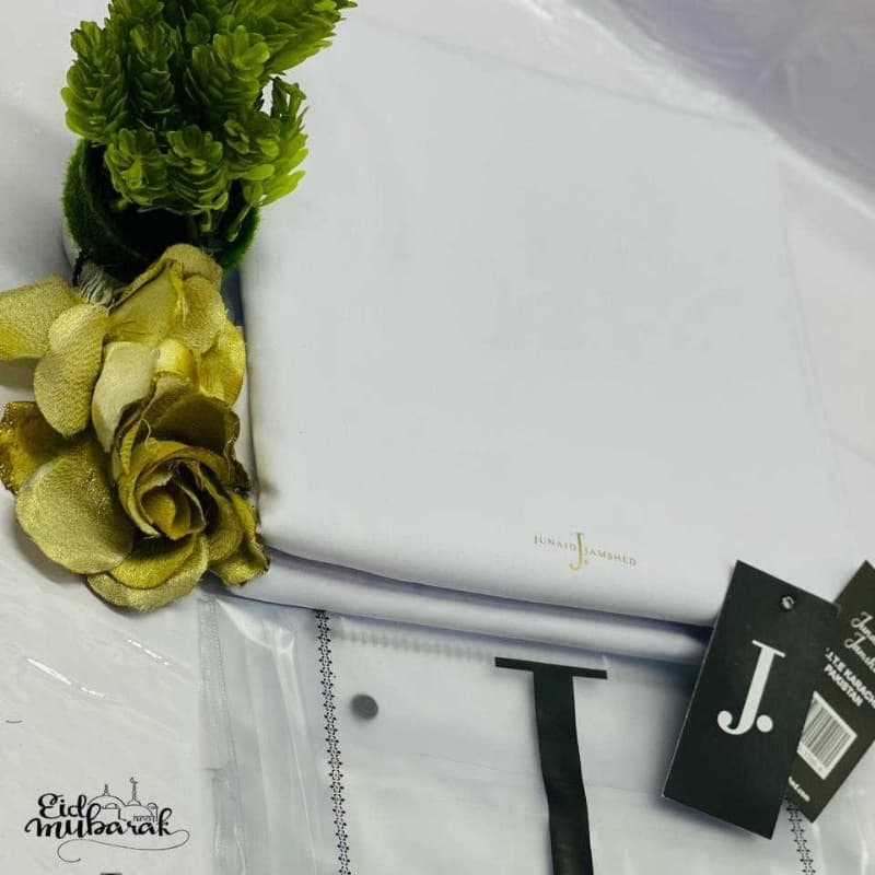 J. Soft Cotton Suit For Men Unstiched