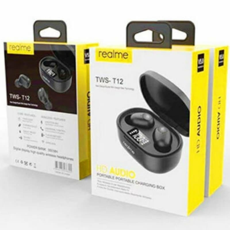 Realme TWS T-12 Bluetooth 5.0 Earbuds