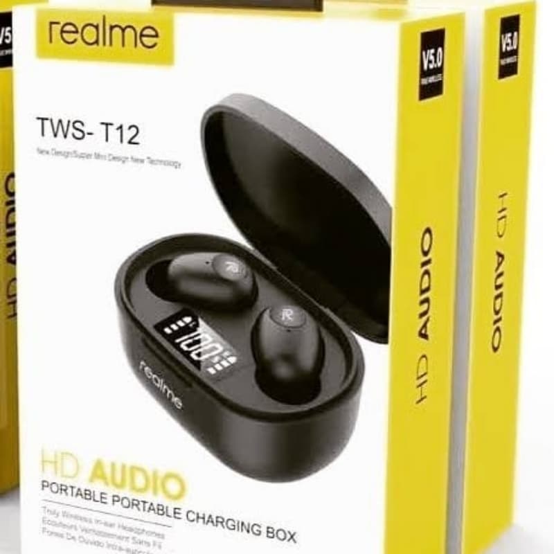 Realme TWS T-12 Bluetooth 5.0 Earbuds